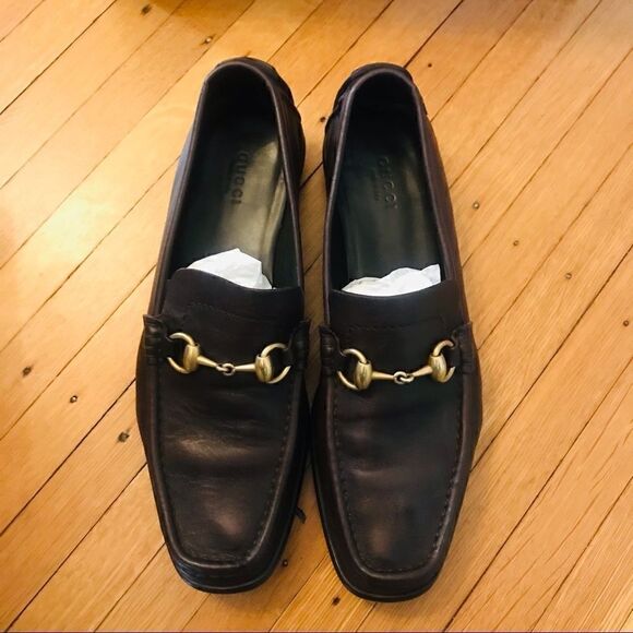 EUC Gucci horsebit loafers size 8.5 with box - Picture 3 of 10